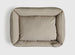 WARBY TAUPE LOUNGE DOG BED