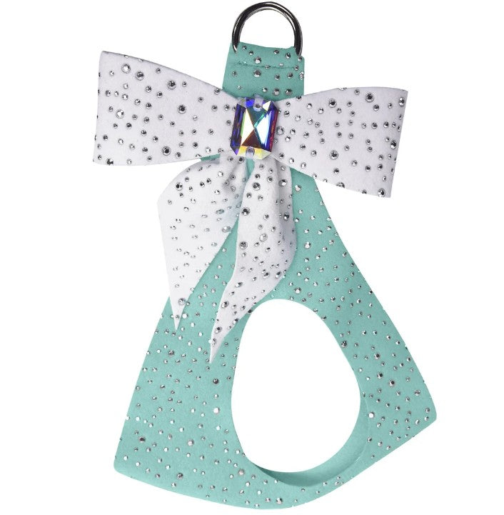 TIFFI’S GIFT STEP IN DOG HARNESS W/ AURORA BOREALIS EMERALD