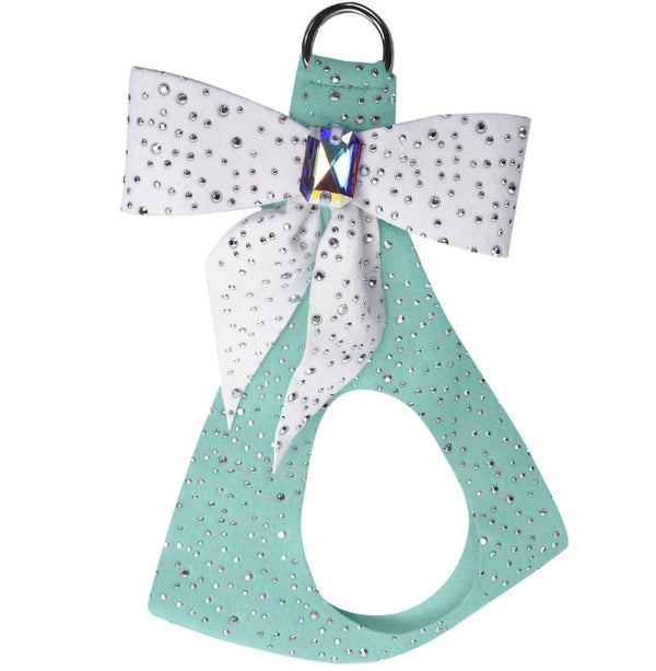TIFFI’S GIFT STEP IN DOG HARNESS W/ AURORA BOREALIS EMERALD