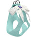 TIFFI’S GIFT STEP IN DOG HARNESS W/ AURORA BOREALIS EMERALD