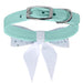 TIFFI'S GIFT DOG COLLAR W/ EMERALD CRYSTAL