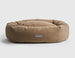 WARBY BEIGE MEDIUM DONUT DOG BED