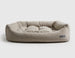 WARBY LINEN NAPPER DOG BED