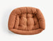 WARBY TERRACOTTA NAPPER DOG BED