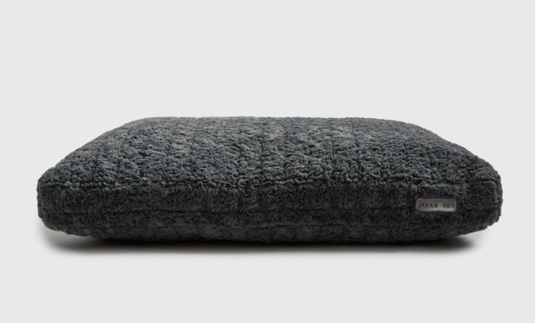 WINTER CLOUD PILLOW DOG BED - PLUSH RECTANGULAR CUSHION
