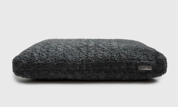 WINTER CLOUD PILLOW DOG BED - PLUSH RECTANGULAR CUSHION