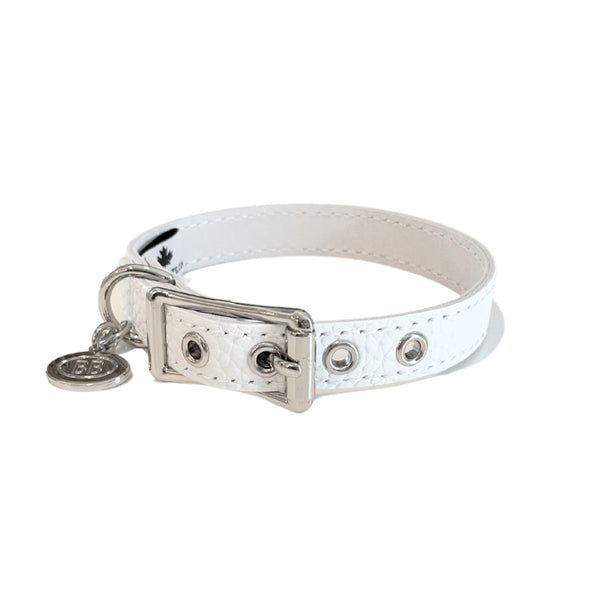 BB COLLAR LEATHER -  WHITECAP - PERMANENT