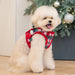 PUPPIA FESTIVE DOG HARNESS B