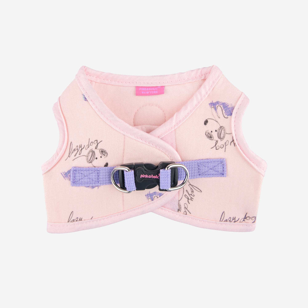 PINKAHOLIC KIKI PINKA VEST DOG HARNESS