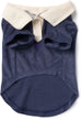 NAVY TERRY CABANA DOG SHIRT
