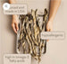 POLKA DOG TWISTED COD SKIN DOG JERKY