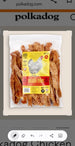 POLKA DOG CHICKEN STRIPS  DOG TREATS
