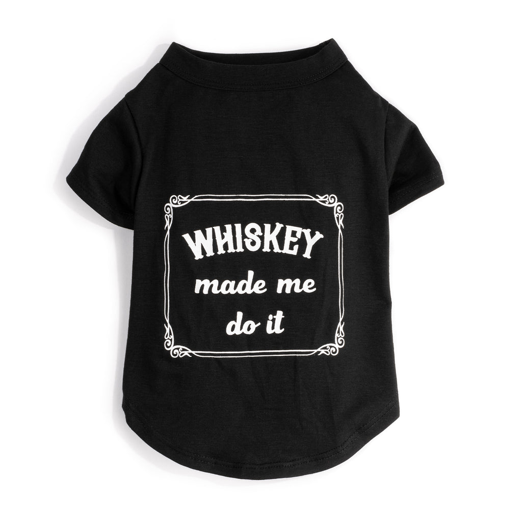 Whiskey Made Me Do It T-Shirt