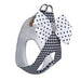 HOUNDSTOOTH POLKA DOT NOUVEAU BOW STEP IN HARNESS