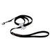 BLACK & WHITE POLKA DOT NOUVEAU BOW DOG LEASH