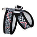 GLEN HOUNDSTOOTH TINKIE HARNESS W/REALLY BIG BOW + TRIM