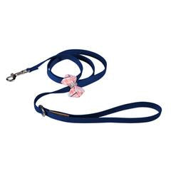 GLEN HOUNDSTOOTH NOUVEAU BOW DOG LEASH