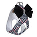 GLEN HOUNDSTOOTH BLACK NOUVEAU BOW STEP IN HARNESS