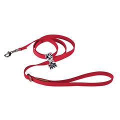Glen Houndstooth Big Bow Leash