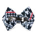 CLASSIC GLEN HOUNDSTOOTH NOUVEAU HAIR BOW