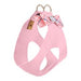 PEACHES N' CREAM GLEN HOUNDSTOOTH BIG BOW (PUPPY PINK) STEP IN HARNESS
