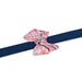 PEACHES N' CREAM HOUNDSTOOTH NOUVEAU BOW DOG LEASH