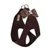 Glen Houndstooth Big Bow Step In Harness