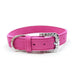 VIP BLING COLLAR FUSCHIA PINK/GRAY, Collars - Bones Bizzness