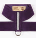 GILTMORE 3-ROW SWAROVSKI TINKIE DOG HARNESS - (53 COLORS), Harness - Bones Bizzness