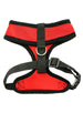 CHERRY RED SOFT DOG HARNESS, Harness - Bones Bizzness