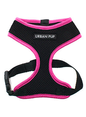 ACTIVE MESH NEON PINK DOG HARNESS, Harness - Bones Bizzness