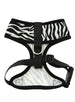 ZEBRA PRINT DOG HARNESS, Harness - Bones Bizzness