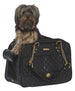 QUILTED  LONDON DOG CARRIER