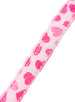 PINK HEARTS FABRIC DOG COLLAR & LEASH SET, Collars - Bones Bizzness