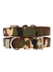 CAMAFLAUGE FABRIC DOG COLLAR & LEASH SET, Collars - Bones Bizzness