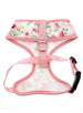 PINK FLORAL CASCADE DOG HARNESS, Harness - Bones Bizzness