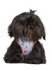 PINK FLORAL CASCADE DOG HARNESS, Harness - Bones Bizzness