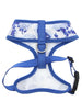 BLUE FLORAL BOUQUET DOG HARNESS, Harness - Bones Bizzness