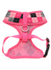 PINK ARGYLE DOG HARNESS, Harness - Bones Bizzness