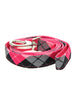 PINK ARGYLE DOG COLLAR & LEASH SET, Collars - Bones Bizzness