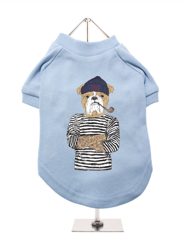 "HUMANIMALS": SALTY SEA DOG - DOG TEE (5 COLORS), Shirts Tanks & Tees - Bones Bizzness