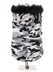 URBAN CAMOUFLAGE FISHTAIL PARKA DOG COAT