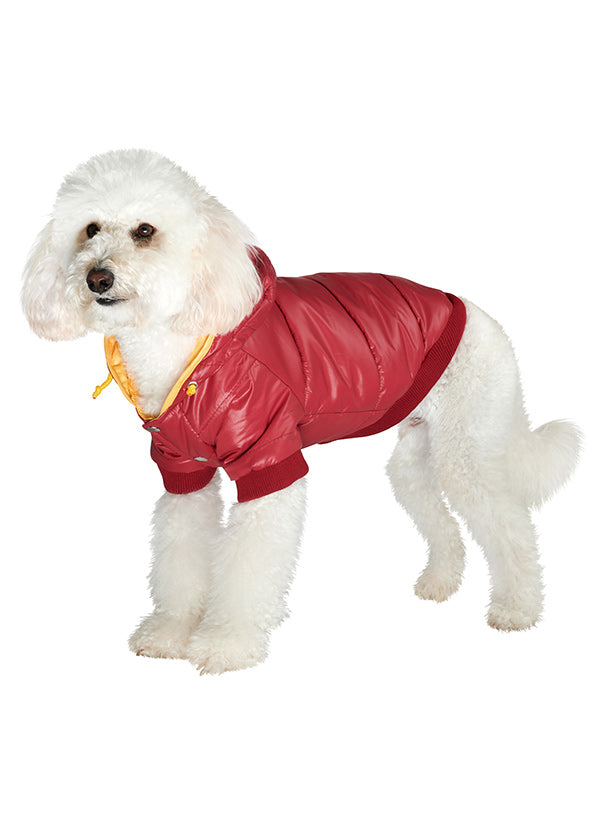 RED WINE PATHFINDER INSULATED PANEL DOG COAT