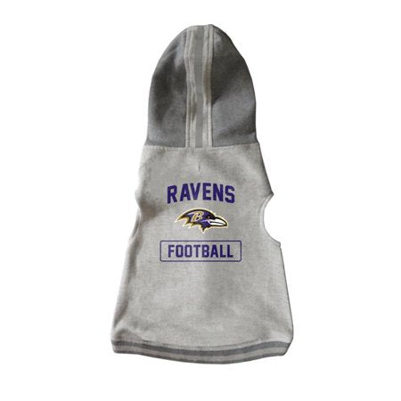 BALTIMORE RAVENS PET HOODED CREWNECK, NFL Jerseys - Bones Bizzness