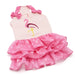 SUPER SEQUINS PINK FLAMINGO DOG DRESS, Dress - Bones Bizzness