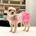 SUPER SEQUINS PINK FLAMINGO DOG DRESS, Dress - Bones Bizzness