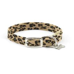 CHEETAH COUTURE DOG COLLAR, Collars - Bones Bizzness