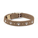 CRYSTAL PAWS ULTRASUEDE DOG COLLAR BY SUSAN LANCI - (53 COLORS), Collars - Bones Bizzness