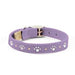CRYSTAL PAWS ULTRASUEDE DOG COLLAR BY SUSAN LANCI - (53 COLORS), Collars - Bones Bizzness