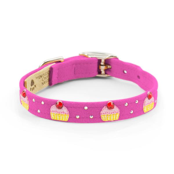 CUPCAKE DOG COLLAR - (4 COLORS), Collars - Bones Bizzness